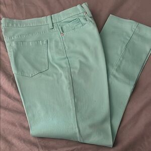 Gloria Vanderbilt Mint Green Boot Cut Jeans